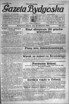 Gazeta Bydgoska 1925.11.28 R.4 nr 276