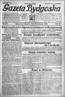 Gazeta Bydgoska 1925.11.29 R.4 nr 277