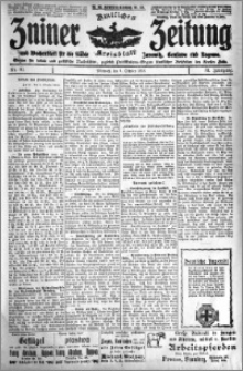 Zniner Zeitung 1918.10.09 R. 31 nr 81