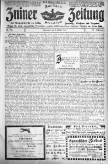 Zniner Zeitung 1918.10.12 R. 31 nr 82