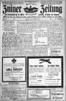 Zniner Zeitung 1918.10.19 R. 31 nr 84