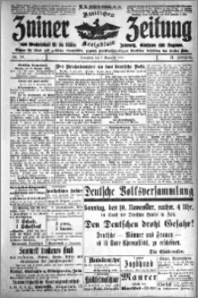 Zniner Zeitung 1918.11.09 R. 31 nr 90