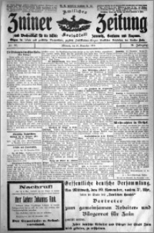 Zniner Zeitung 1918.11.20 R. 31 nr 93