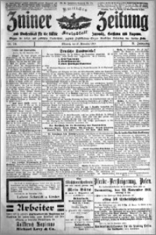Zniner Zeitung 1918.11.27 R. 31 nr 95