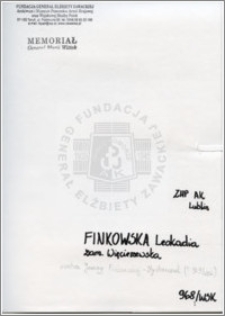 Finkowska Leokadia
