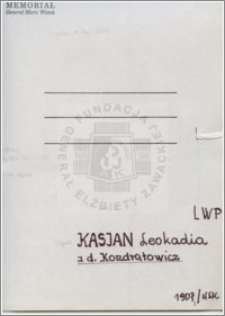 Kasjan Leokadia