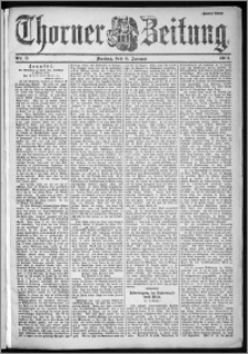 Thorner Zeitung 1901, Nr. 3 Zweites Blatt