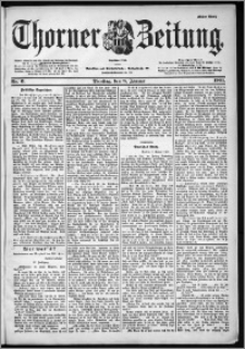 Thorner Zeitung 1901, Nr. 6 Erstes Blatt