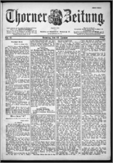 Thorner Zeitung 1901, Nr. 11 Erstes Blatt