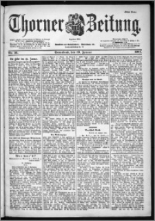 Thorner Zeitung 1901, Nr. 16 Erstes Blatt