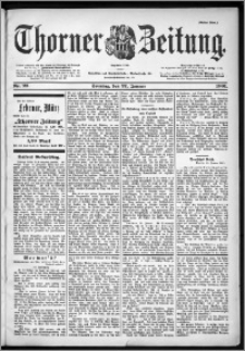 Thorner Zeitung 1901, Nr. 23 Erstes Blatt