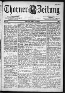 Thorner Zeitung 1901, Nr. 31 Erstes Blatt