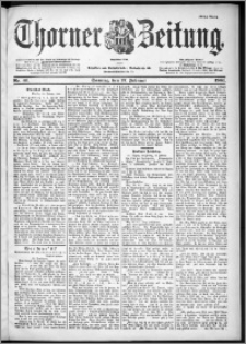 Thorner Zeitung 1901, Nr. 41 Erstes Blatt