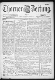 Thorner Zeitung 1901, Nr. 42 Erstes Blatt