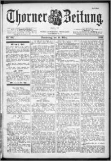 Thorner Zeitung 1901, Nr. 68 Erstes Blatt + Extra Beilage