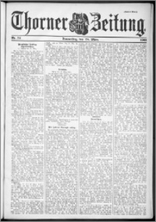 Thorner Zeitung 1901, Nr. 74 Zweites Blatt