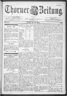 Thorner Zeitung 1901, Nr. 75 Erstes Blatt