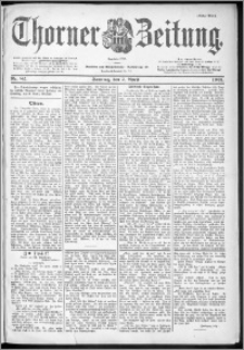 Thorner Zeitung 1901, Nr. 82 Erstes Blatt