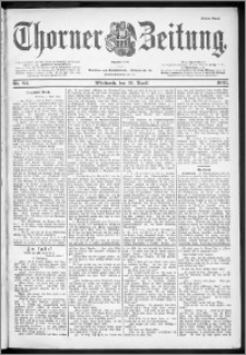 Thorner Zeitung 1901, Nr. 83 Erstes Blatt