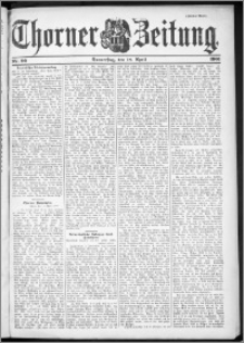 Thorner Zeitung 1901, Nr. 90 Zweites Blatt