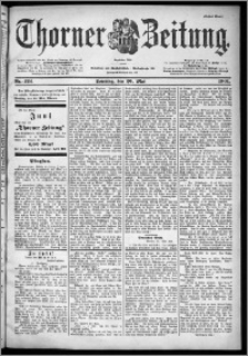 Thorner Zeitung 1901, Nr. 122 Erstes Blatt