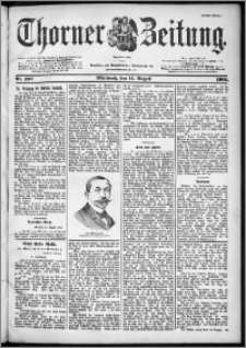 Thorner Zeitung 1901, Nr. 189 Erstes Blatt