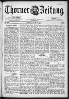 Thorner Zeitung 1901, Nr. 193 Erstes Blatt