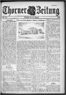 Thorner Zeitung 1901, Nr. 194 Zweites Blatt