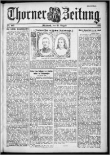 Thorner Zeitung 1901, Nr. 195 Zweites Blatt