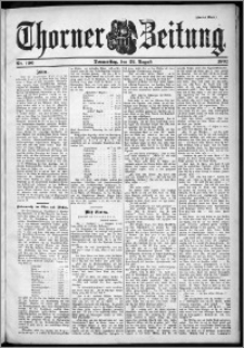 Thorner Zeitung 1901, Nr. 196 Zweites Blatt