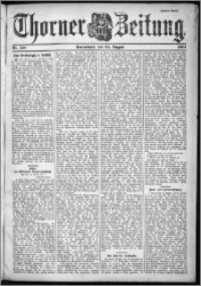 Thorner Zeitung 1901, Nr. 198 Zweites Blatt