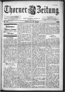 Thorner Zeitung 1901, Nr. 199 Erstes Blatt