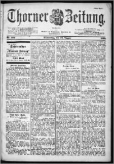 Thorner Zeitung 1901, Nr. 202 Erstes Blatt