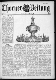 Thorner Zeitung 1901, Nr. 204 Zweites Blatt