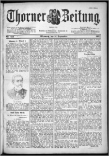 Thorner Zeitung 1901, Nr. 213 Erstes Blatt