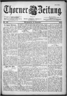 Thorner Zeitung 1901, Nr. 219 Erstes Blatt