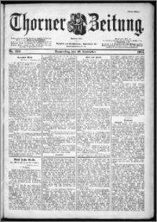 Thorner Zeitung 1901, Nr. 220 Erstes Blatt