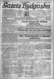 Gazeta Bydgoska 1925.12.01 R.4 nr 278