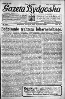 Gazeta Bydgoska 1925.12.03 R.4 nr 280
