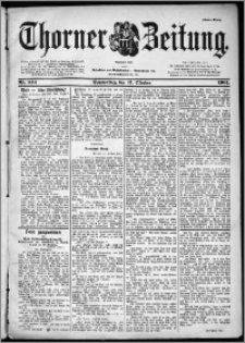 Thorner Zeitung 1901, Nr. 244 Erstes Blatt