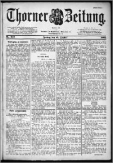 Thorner Zeitung 1901, Nr. 245 Erstes Blatt