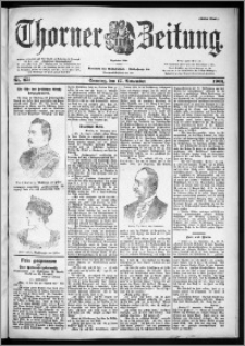 Thorner Zeitung 1901, Nr. 271 Erstes Blatt