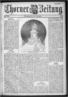 Thorner Zeitung 1901, Nr. 278 Zweites Blatt