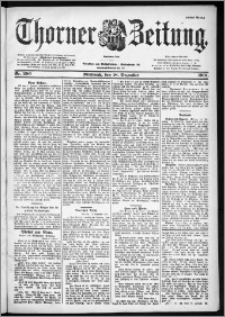 Thorner Zeitung 1901, Nr. 296 Erstes Blatt