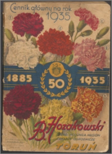 Cennik główny na rok 1935 : 1885 - 1935