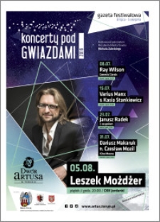 Koncerty pod Gwiazdami 2016 : gazeta festiwalowa : 28 lipca – 5 sierpnia