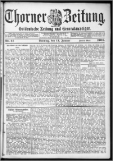 Thorner Zeitung 1904, Nr. 14 Zweites Blatt