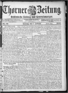Thorner Zeitung 1904, Nr. 32 Zweites Blatt