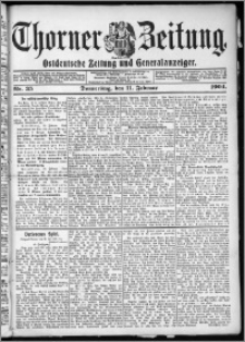Thorner Zeitung 1904, Nr. 35 + Beilage