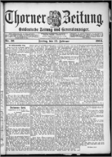 Thorner Zeitung 1904, Nr. 36 + Beilage